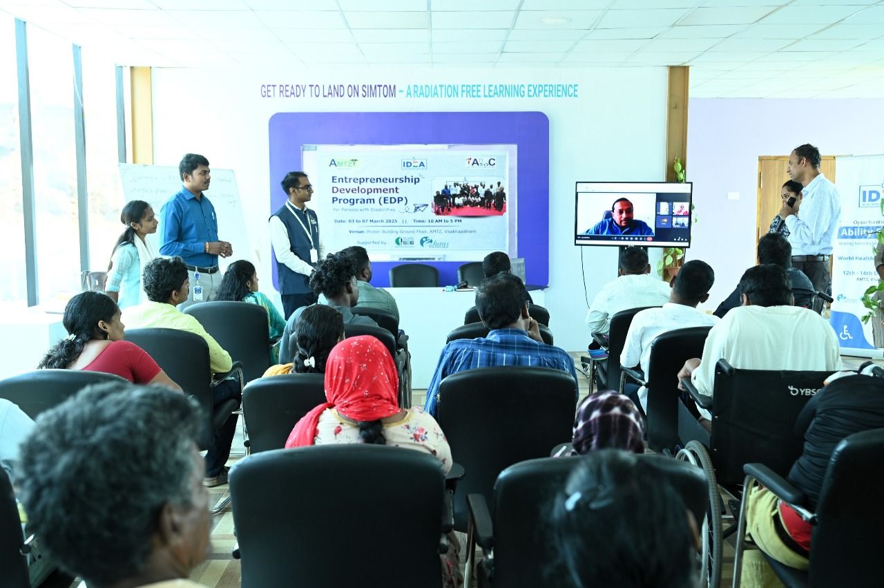 Dr. Jitendra Sharma, MD and Founder CEO of AMTZ, launches Entrepreneurship Program for PwDs on World Hearing Day
