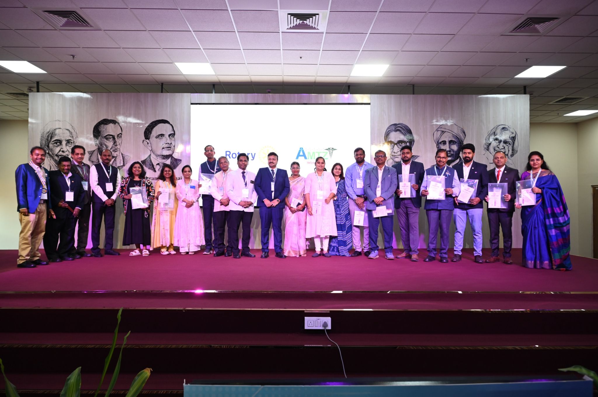 Dr. Jitendra Sharma, MD and Founder CEO of AMTZ, champions new Rotary- AMTZ CSR charter launch