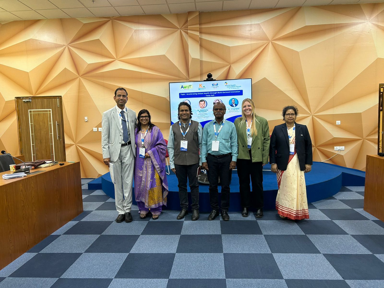 Dr. Jitendra Sharma, MD and Founder CEO of AMTZ, signs MoUs with IDEA and IHRO at WHIF 2024 to promote inclusive healthcare and empower Persons with Disabilities